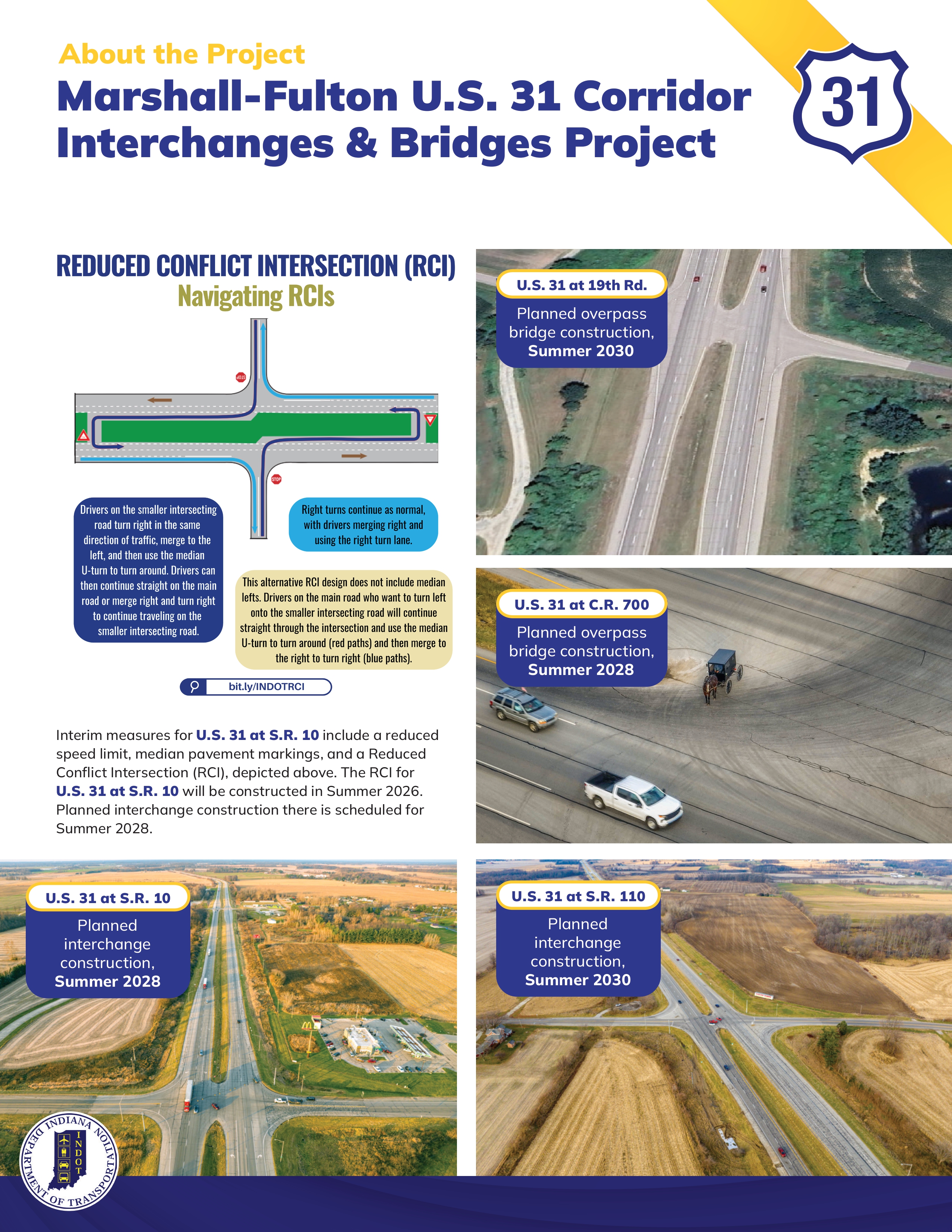 Marshall-Fulton U.S. 31 Corridor Interchange & Bridges Project
