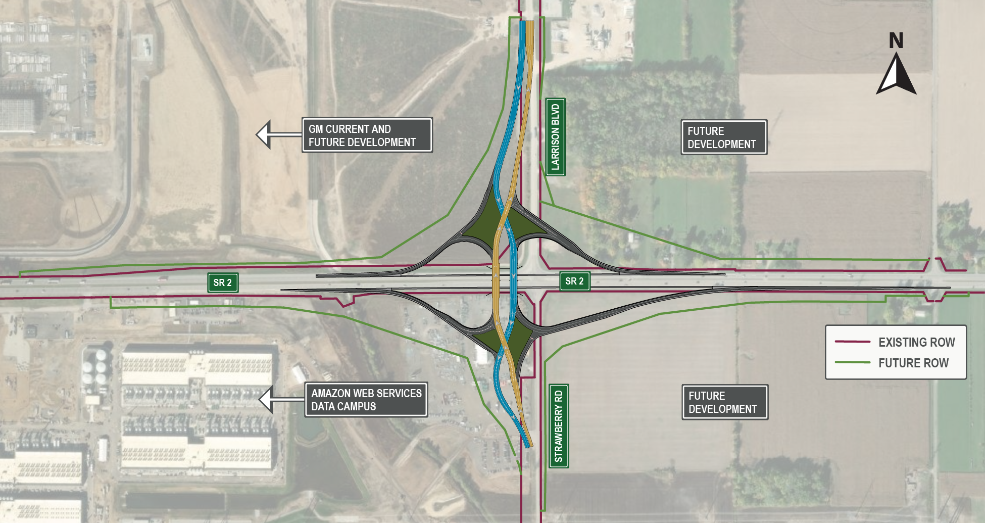 INDOT Graphic of sr 2