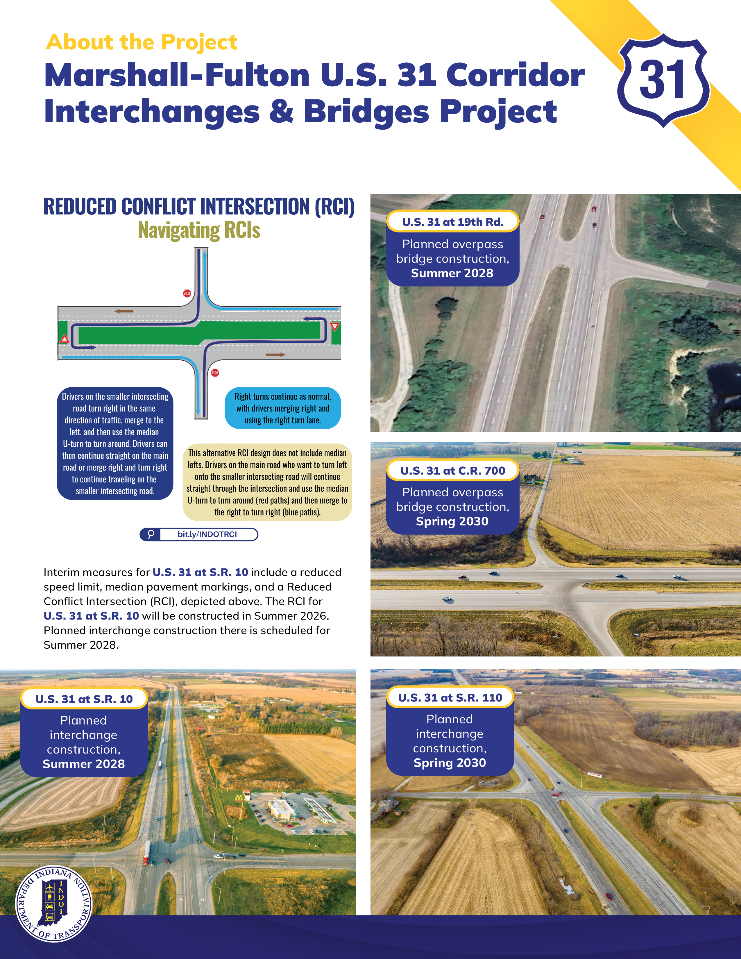 US 31 Corridor Updated Schedule Handout