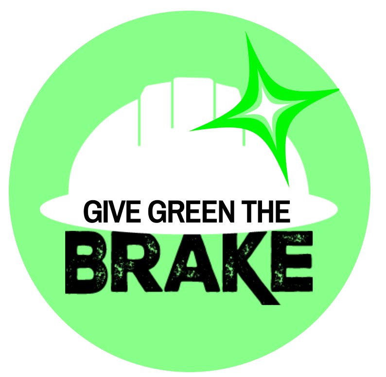 Give Green the Brake Logo