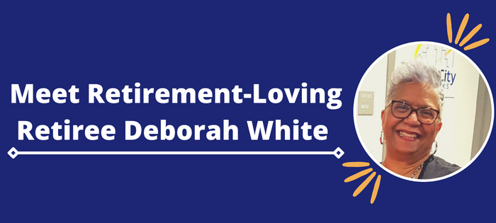 Retiree Deborah White