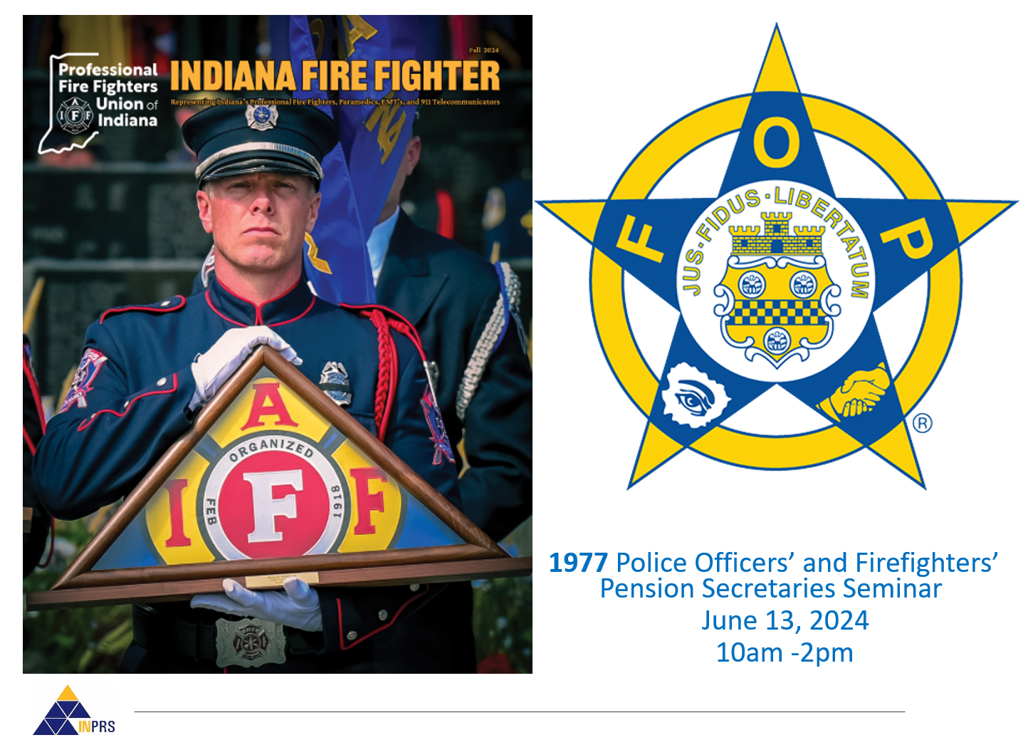 title slide image police officer and school kids