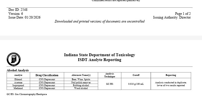 analyte reporting 6b