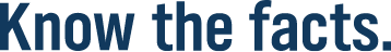Know The Facts logo