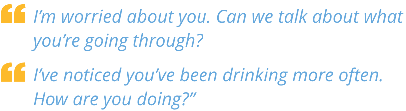 I’m worried about you. Can we talk about what you’re going through?