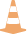 Small safety cone icon