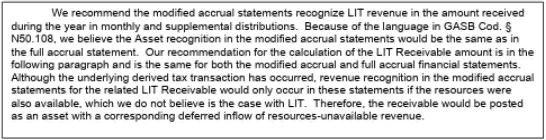GAAP Reporting of Local Income Tax #1