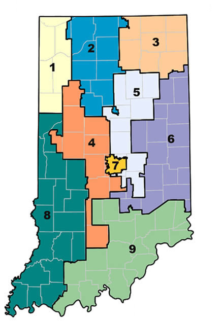 Indiana Congressional Districts